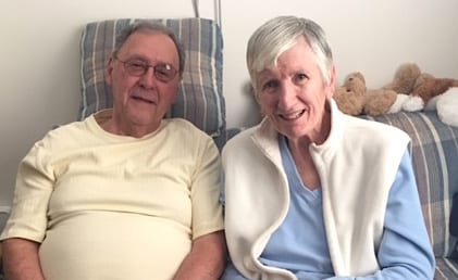 Jim and Nancy Walker senior couple