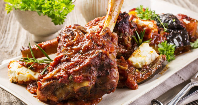 Featured Recipe: Greek Lamb Shanks | The Inn at Belden Village