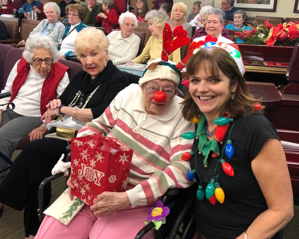 The Inn at Belden Village residents enjoying our Christmas celebration