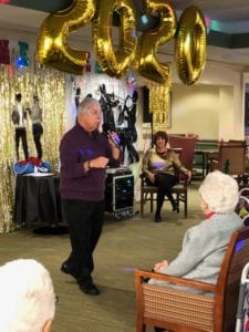 Entertainer Ricco Sams at The Inn at Belden Village